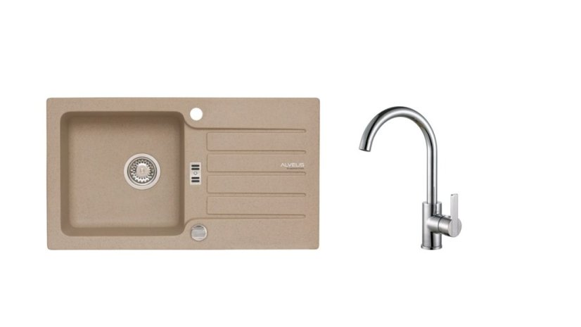 Alveus SET ALVEUS NIAGARA 30/55 + BATERIE TONIA CHR