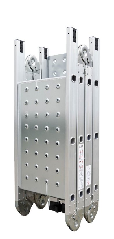 Hliníkové štafle G21 GA-SZ-4x3-3,7M multifunkční + podlážka