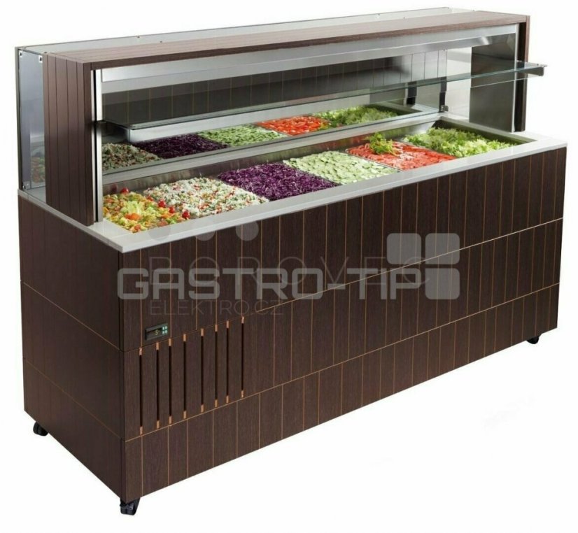 Enofrigo vitrina bufetova vyhrivana DOGE WALL 2000 BM 3F