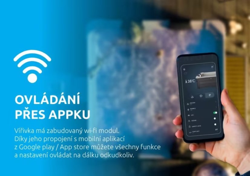 Nafukovací vířivka Marimex MSPA OSLO s pevnou konstrukcí