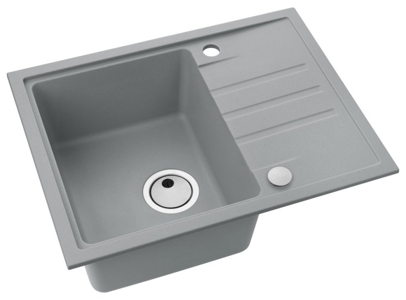 Alveus INTERMEZZO 30/81 - beton (620x480mm)jed.sifon F