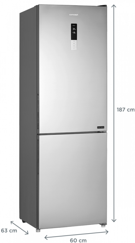 Kombinovaná chladnička Concept LK6560ss