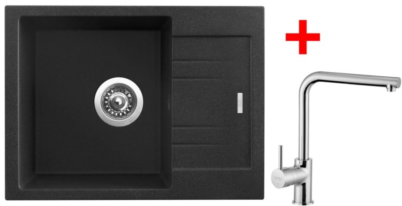 Sinks RAPID 580 Granblack + Elka Sinks RAPID 580 Granblack + Elka