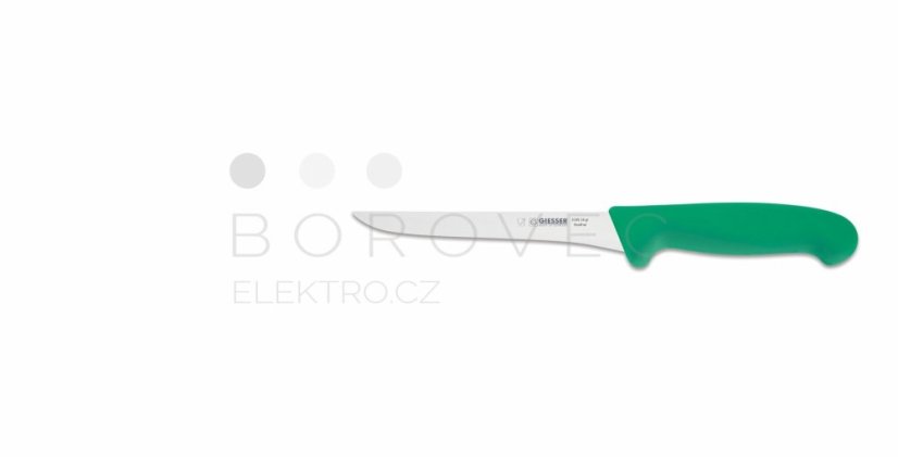 GIESSER nůž vykosťovací 16 cm - zelený GIESSER nůž vykosťovací 16 cm - zelený