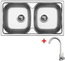 Sinks OKIO 780 DUO + ARCO celonerezová