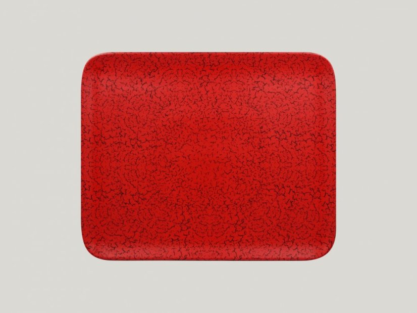 RAK Porcelain RAK Ruby talíř obdélníkový 33 × 27 cm – červená | RAK-RBAURX33 RAK Porcelain RAK Ruby talíř obdélníkový 33 × 27 cm – červená | RAK-RBAURX33