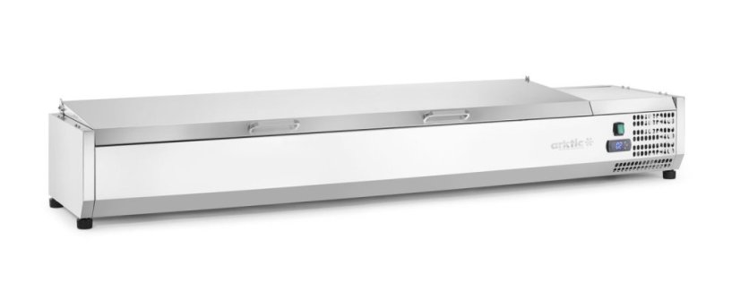Chladicí zásobník GN 1/3, Arktic, 8x GN1/3, GN 1/3, 48L, 230V/180W, 420x1805x(H)630mm