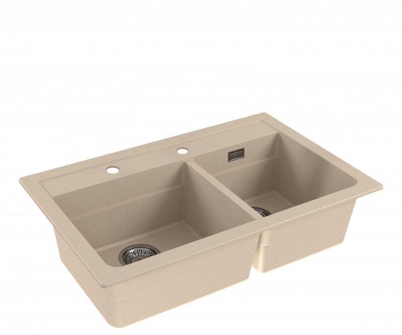 Alveus ATROX 50 terra 22 + pop up sifon 790x500x200 mm