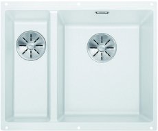 Blanco SUBLINE 340/160 U InFino Silgranit bílá bez táhla dřez vpravo