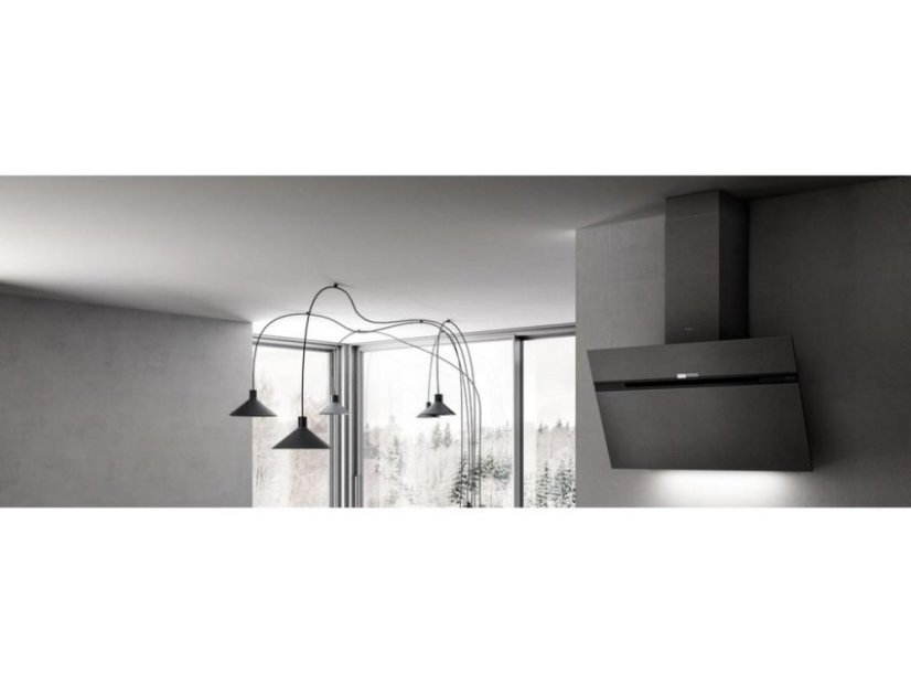Komínová digestoř Elica STRIPE URBAN CAST IRON/A/90