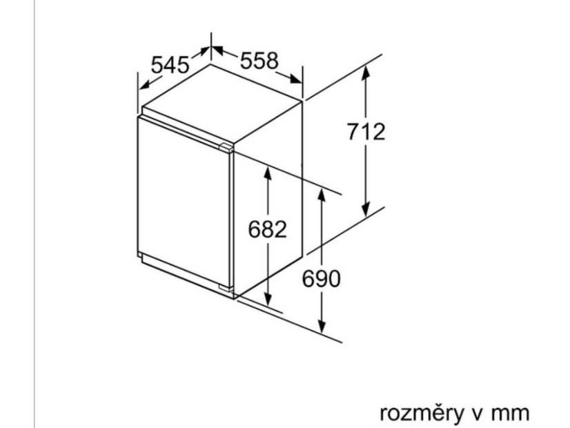 Vestavný šuplíkový mrazák Siemens GI11VADE0