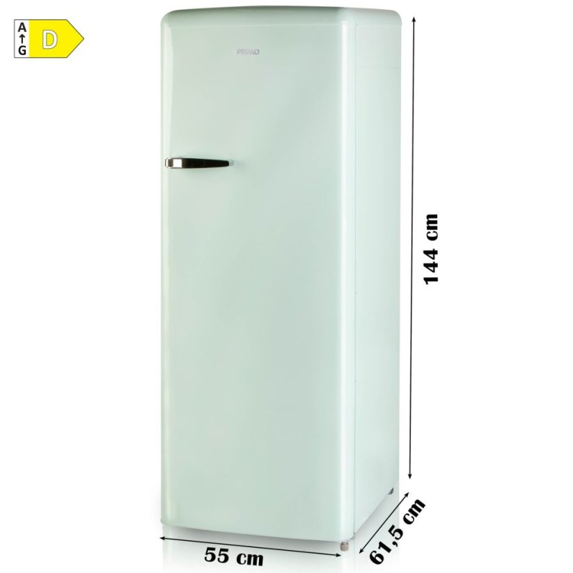 Retro lednice PRIMO PR165RKMG
