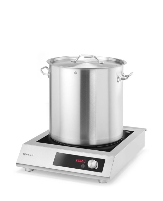 Indukční vařič 3500 H XXL, HENDI, 230V/3500W, 500x635x(H)125mm