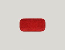 RAK Porcelain RAK Ruby talíř obdélníkový 22 × 11 cm – červená | RAK-RBAURPM22