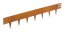 Zahradní obrubník G21 107,5 x 10 cm, Corten