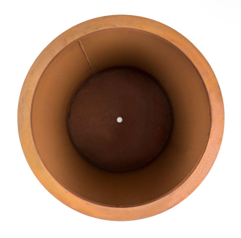 Květináč G21 Corten Round, 45 x 50 x 45 cm