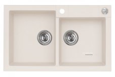 Alveus ROCK 90 G- 11 bílá (780x480mm)+ pop- up sifon