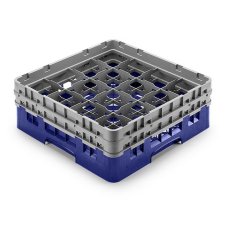 Cambro Koš Camrack 16 pozic, výška sklenice 25,8 cm - Modrá