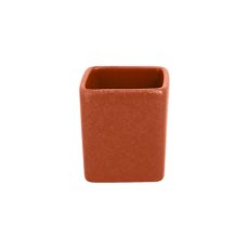 RAK Porcelain RAK Miska vysoká tvar kostky 9 cl, hnědá | RAK-NFOPSD01BW