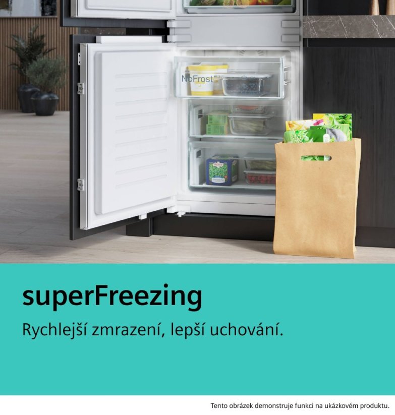 Vestavná chladnička Siemens KU22LADD0