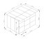 Kotec pro psa G21 KEN 572 - 260 x 220 cm, šedý