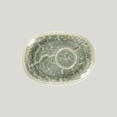 RAK Porcelain Krush podšálek oválný pro KSCU40, KSCU25, zelený