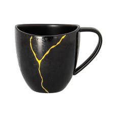 RAK Porcelain RAK Kintzoo hrnek na kávu 23 cl, černý | RAK-KZSWCU23G2