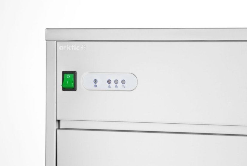Stroj na výrobu kostek ledu, Arktic, ~26 kg/den, 230V/241W, 600x400x(H)675mm