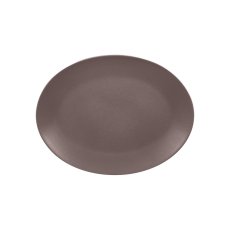 RAK Porcelain RAK Talíř oválný 36 × 27 cm, hnědá | RAK-NFNNOP36CB