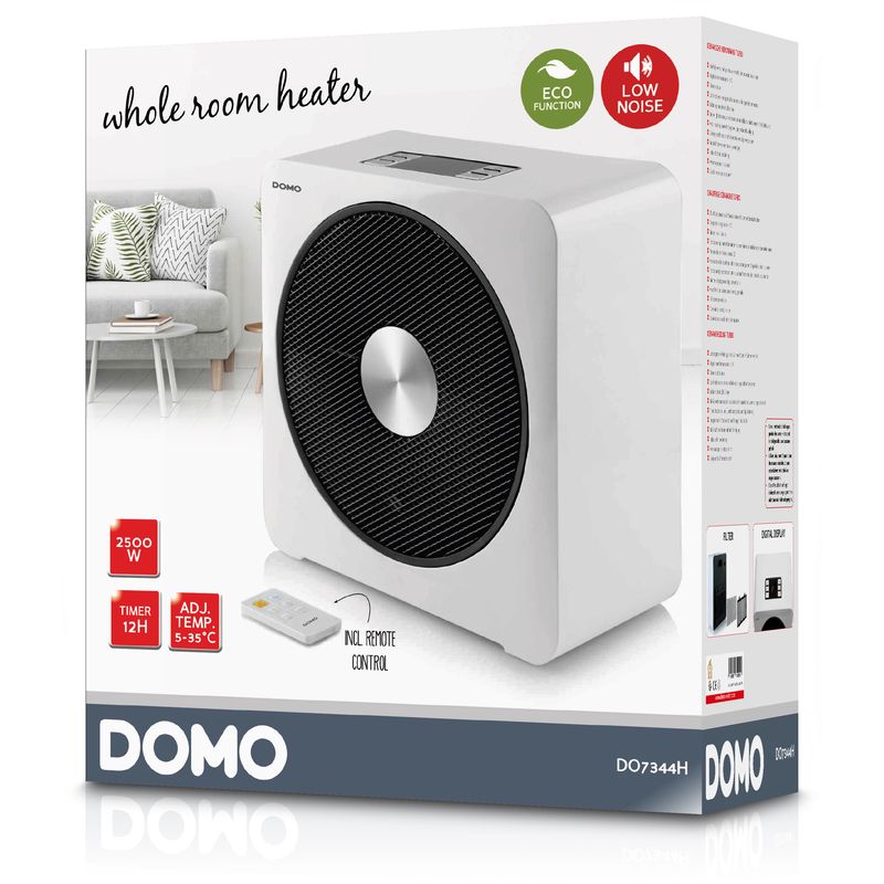 Teplovzdušný ventilátor DOMO DO7344H