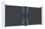 Brána G21 Marion 392x173 cm dvoukřídlá, antracitová