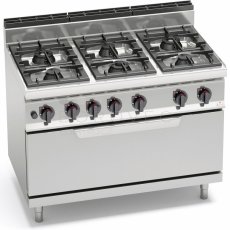 Sporák s troubou Bertos G7F6+T