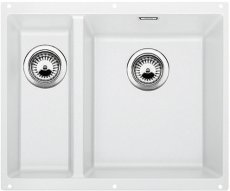 Blanco SUBLINE 340/160 U Silgranit bílá s táhlem dřez vpravo