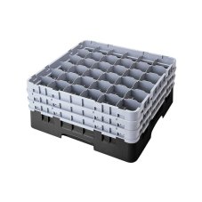 Cambro Koš Camrack 36 pozic, výška sklenice 19,4 cm - Černá