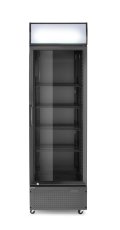 Jednokřídlá chladnička s podsvíceným panelem , Arktic, 254L, Černá, 230V/250W, 605x578x(H)1980mm