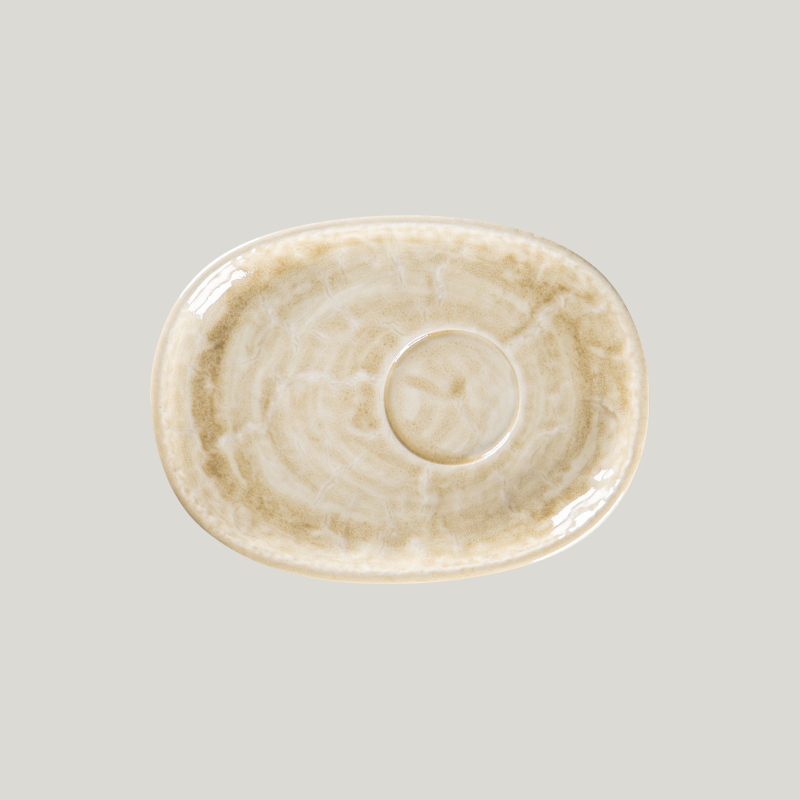 RAK Porcelain Krush podšálek ovalný pro KSCU40, KSCU25, béžový RAK Porcelain Krush podšálek ovalný pro KSCU40, KSCU25, béžový