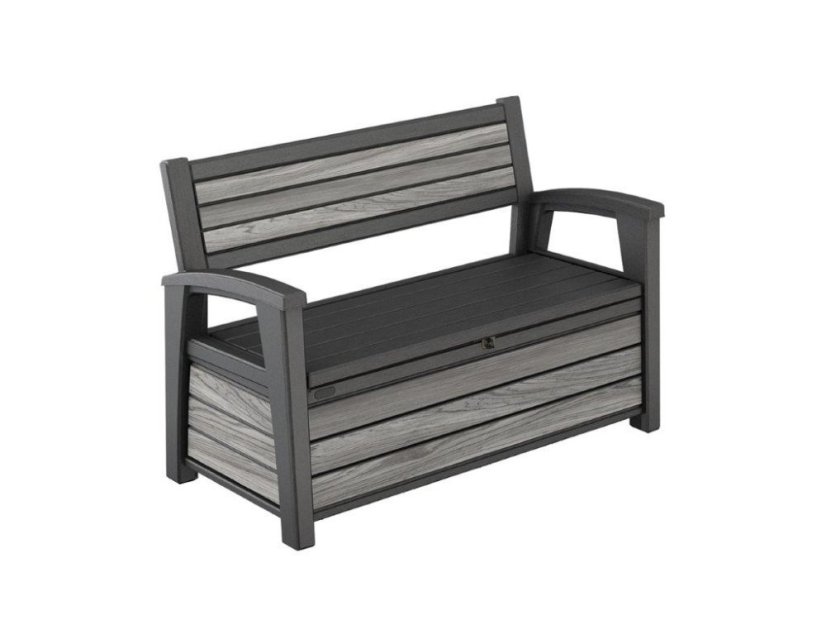 Zahradní lavice Keter Deco Garden Bench Storm grey