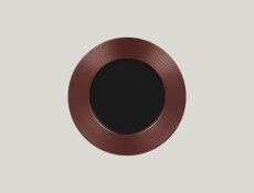 RAK Porcelain RAK Antic mělký talíř 27 cm, bronzový | RAK-MAEVFP27BB