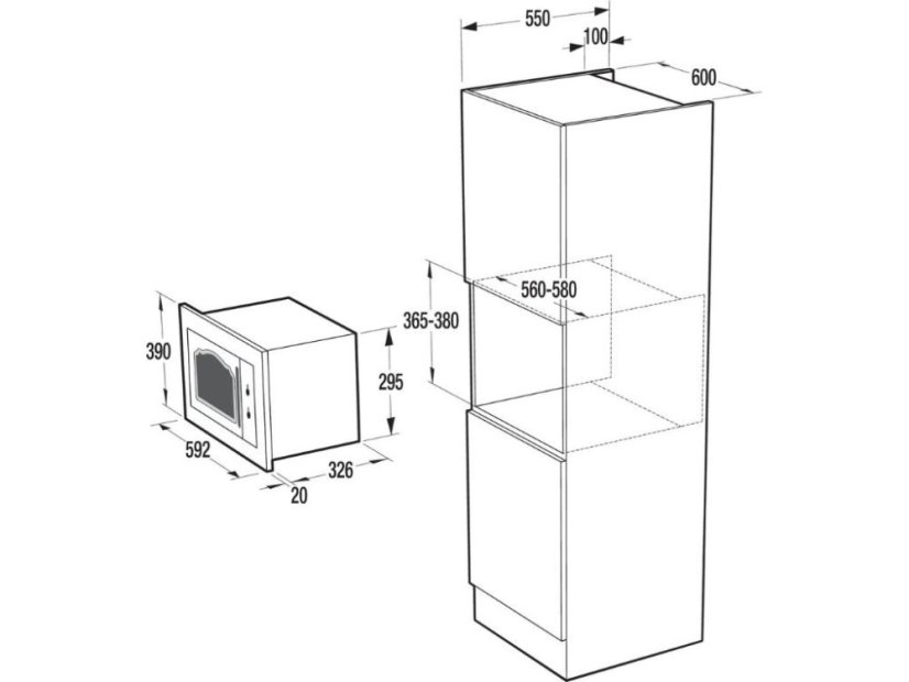 Mikrovlnná trouba Gorenje BM235CLI