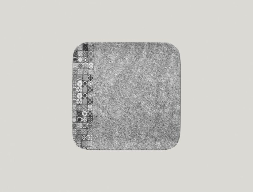 RAK Porcelain RAK Splendour talíř čtvercový 24 × 24 cm – šedá | RAK-SRAUSP24 RAK Porcelain RAK Splendour talíř čtvercový 24 × 24 cm – šedá | RAK-SRAUSP24