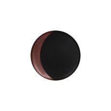 RAK Porcelain RAK Metalfusion talíř hluboký 24 cm, černobronzový | RAK-MFMODP24BB