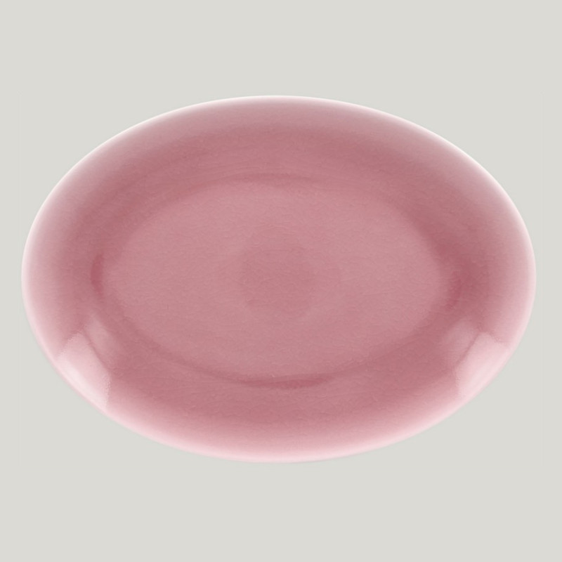 RAK Porcelain RAK Vintage talíř oválný 36 × 27 cm – růžová | RAK-VNNNOP36PK RAK Porcelain RAK Vintage talíř oválný 36 × 27 cm – růžová | RAK-VNNNOP36PK