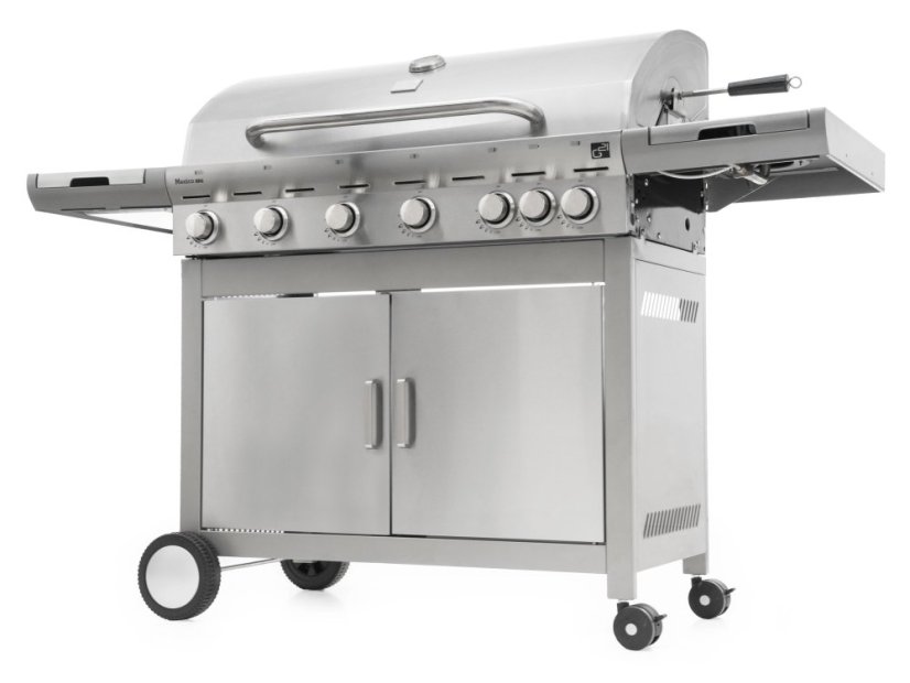 Plynový gril G21 Mexico BBQ Premium line, 7 hořáků + zdarma redukční ventil