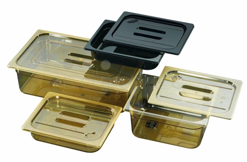 OEM víko GN 1/2 polyethersulfonová OEM víko GN 1/2 polyethersulfonová