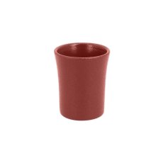 RAK Porcelain RAK Šálek bez ucha 9 cl, tmavě červená | RAK-NFSPCU09DR