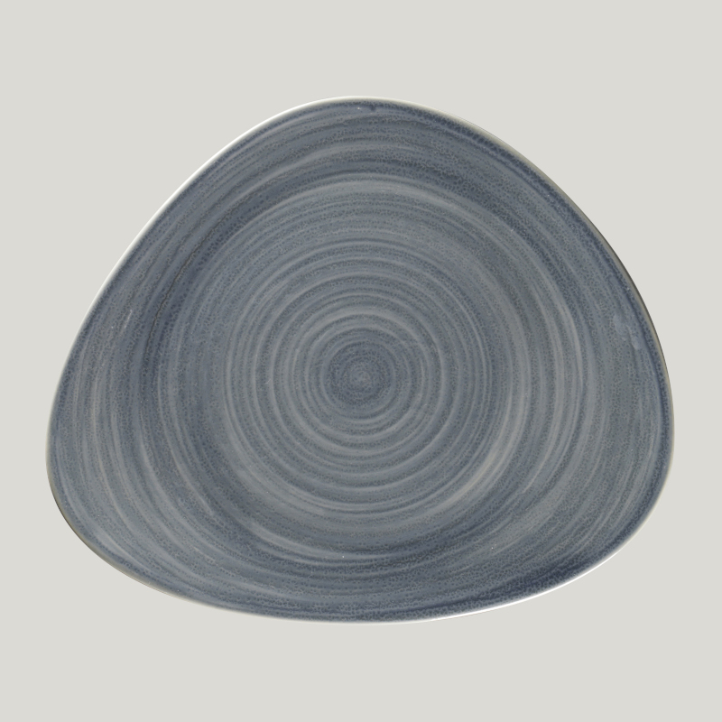 RAK Porcelain RAK Spot talíř mělký 31,5 × 26,5 cm, šedomodrý | RAK-SJDFLFP31 RAK Porcelain RAK Spot talíř mělký 31,5 × 26,5 cm, šedomodrý | RAK-SJDFLFP31