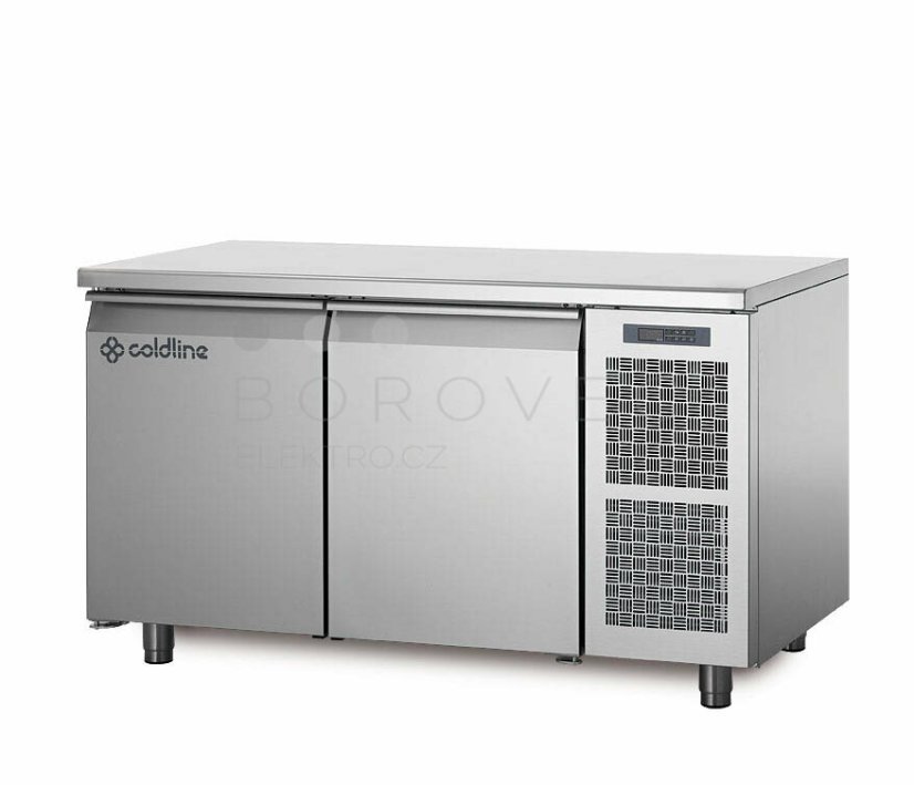 Coldline chladící stůl TP13/1M s deskou bez zadního lemu Coldline chladící stůl TP13/1M s deskou bez zadního lemu