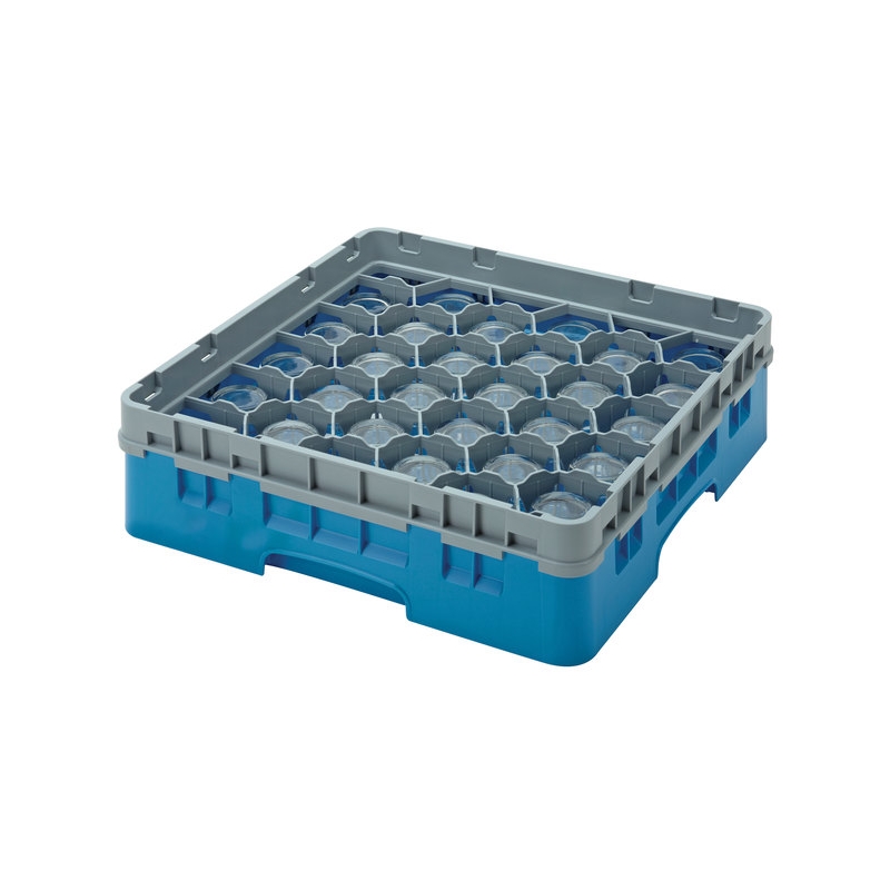 Cambro Koš Camrack 30 pozic, výška sklenice 21,6 cm - Tyrkysová Cambro Koš Camrack 30 pozic, výška sklenice 21,6 cm - Tyrkysová