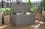 Zahradní box G21 Denver 400 L, metalický šedý plechový