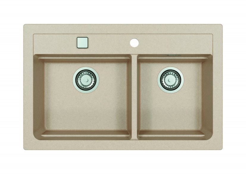 Alveus ATROX 50 terra 22 + pop up sifon 790x500x200 mm